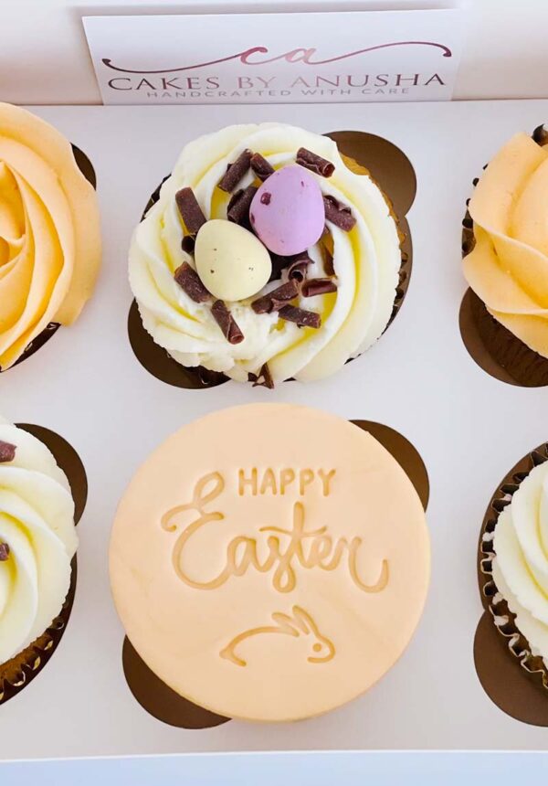 Easter Orange Bunny Gift box