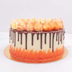 Chocolate Orange Drip Cake