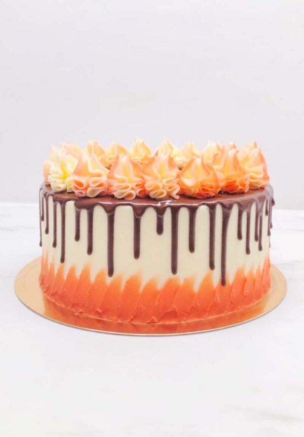 Chocolate Orange Drip Cake